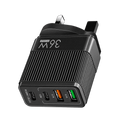 USB & USB-C Wall Charger – 4 Ports