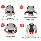 Shoulder Back Support Belt - Zambeel