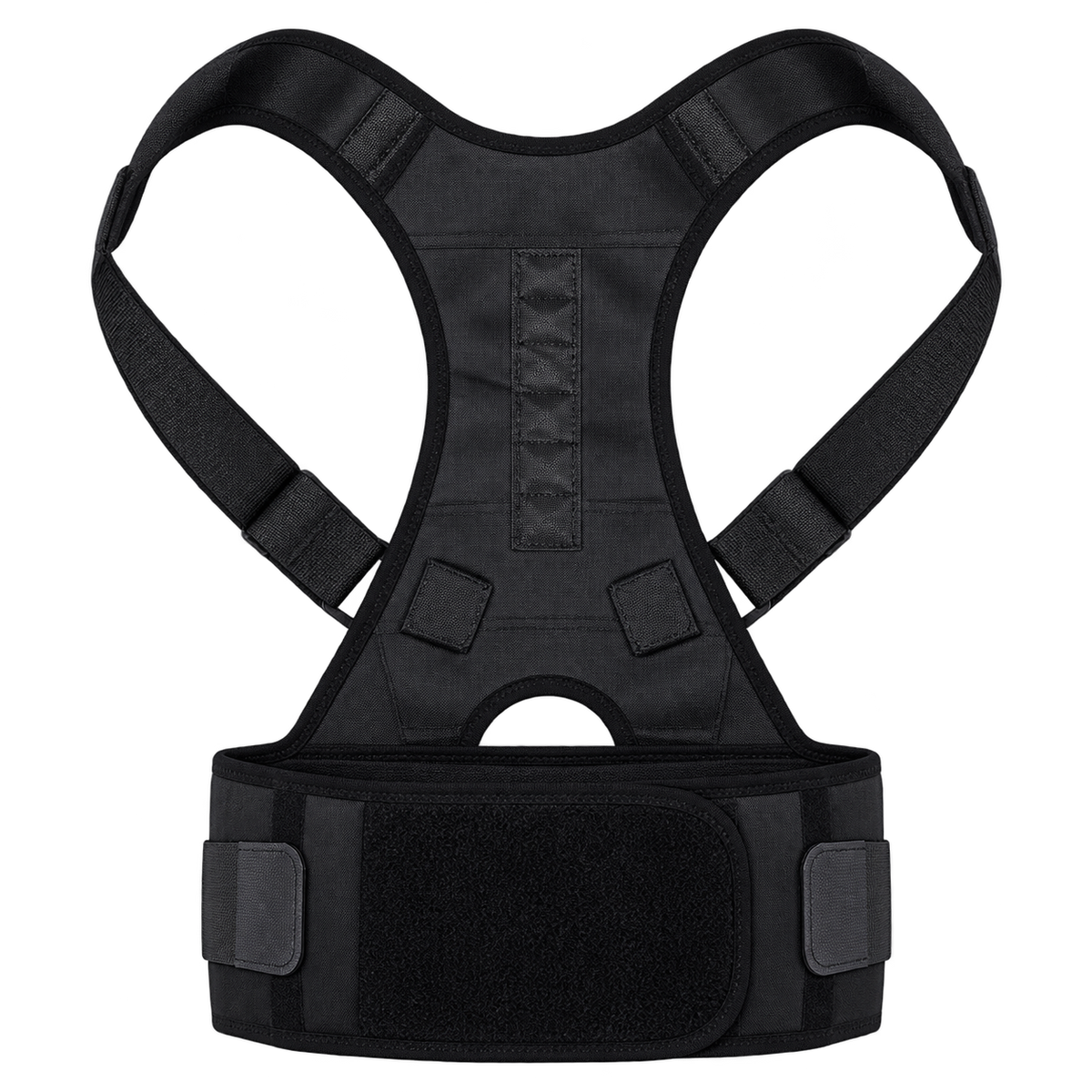 Shoulder Back Support Belt - transparent background