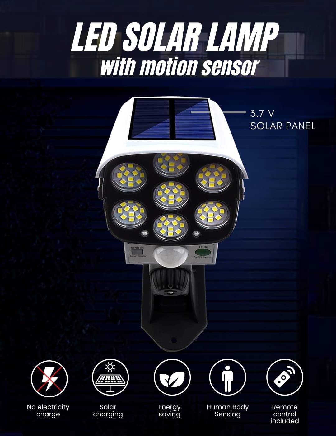 Solar Sensor Light - Zambeel