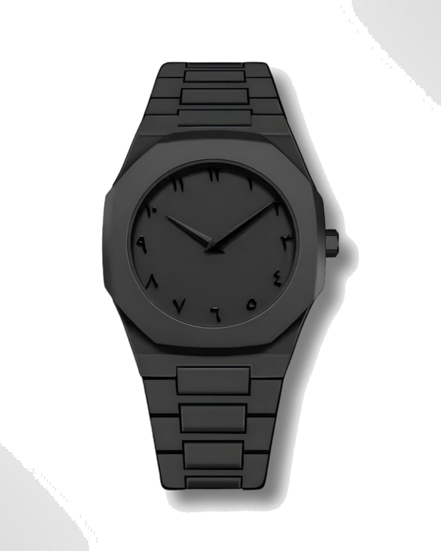 Stainless Steel Arabic Watch