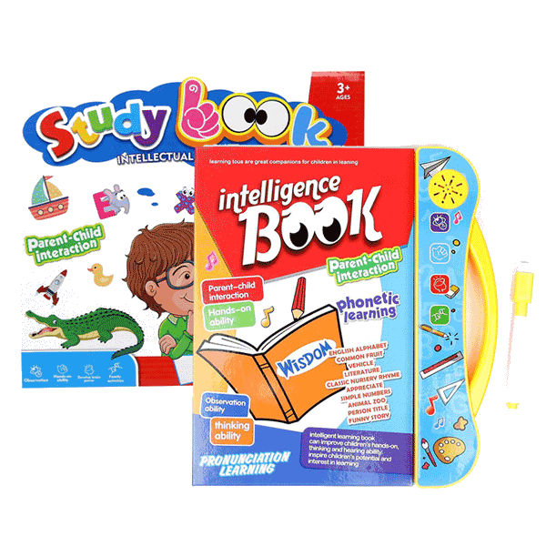 Study Book - Intellectual Learning Book - transparent background
