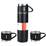 Vacuum Flask Set - transparent background